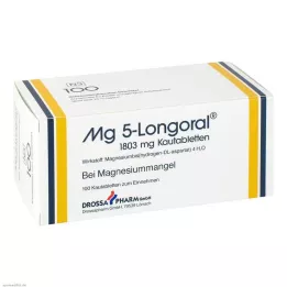 MG 5 LONGORAL Tablete za žvakanje, 100 kom