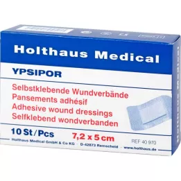 WUNDVERBAND Ypsipor sterilni 5x7,2 cm, 50 kom