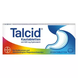 TALCID Tablete za žvakanje, 20 kom