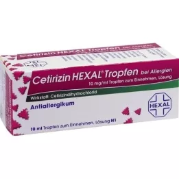 CETIRIZIN HEXAL Kapi alergija, 10 ml