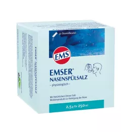 EMSER Fiziološka bočica soli za ispiranje nosa, 50 kom