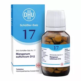 BIOCHEMIE DHU 17 Manganum sulfuricum D 12 tableta, 200 kom