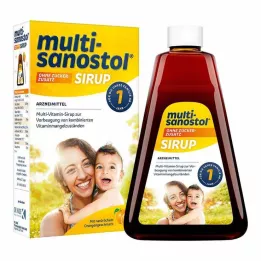 MULTI SANOSTOL SIRUP bez dodanog šećera, 260 g