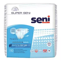 SUPER SENI Hlače za inkontinenciju F.ERW.GR.4 XL, 10 ST