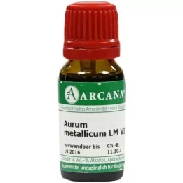 AURUM METALLICUM LM 6 Razrjeđivanje, 10 ml