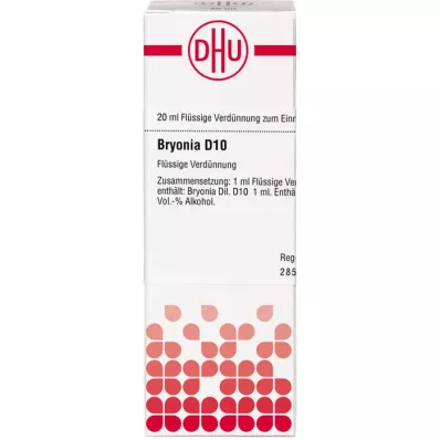 BRYONIA D10 razrjeđenje, 20 ml BRYONIA D10 razrjeđenje, 20 ml