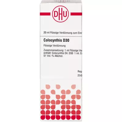 COLOCYNTHIS D 30 razrjeđenje, 20 ml COLOCYNTHIS D 30 razrjeđenje, 20 ml