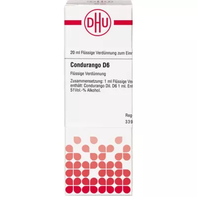 CONDURANGO D 6 Razrjeđenje, 20 ml CONDURANGO D 6 Razrjeđenje, 20 ml