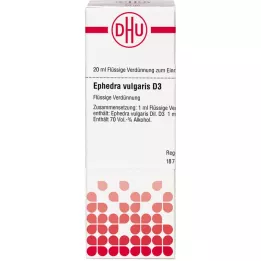 EPHEDRA VULGARIS D 3 razrjeđenje, 20 ml