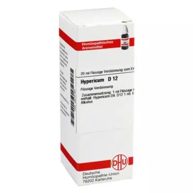 HYPERICUM D 12 Razrjeđenje, 20 ml HYPERICUM D 12 Razrjeđenje, 20 ml