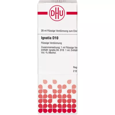 IGNATIA D10 razrjeđenje, 20 ml