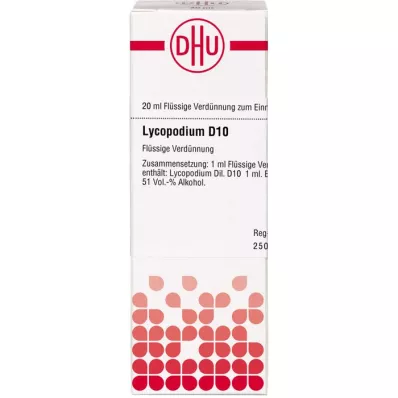 LYCOPODIUM D 10 razrjeđenje, 20 ml LYCOPODIUM D 10 razrjeđenje, 20 ml