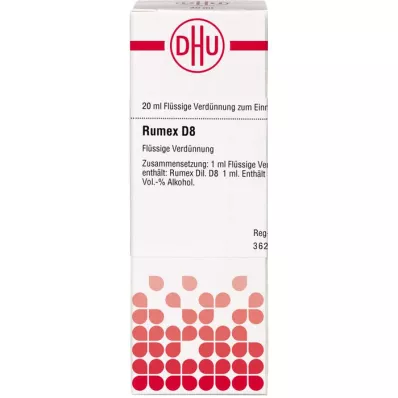 RUMEX D 8 razrjeđenje, 20 ml