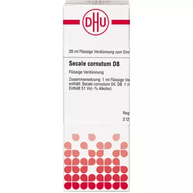 SECALE CORNUTUM D 8 razrjeđenje, 20 ml SECALE CORNUTUM D 8 razrjeđenje, 20 ml
