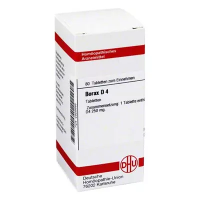BORAX D 4 tablete, 80 kom