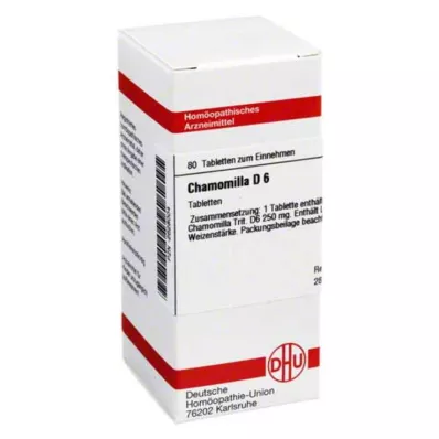 CHAMOMILLA D 6 tableta, 80 kom CHAMOMILLA D 6 tableta, 80 kom