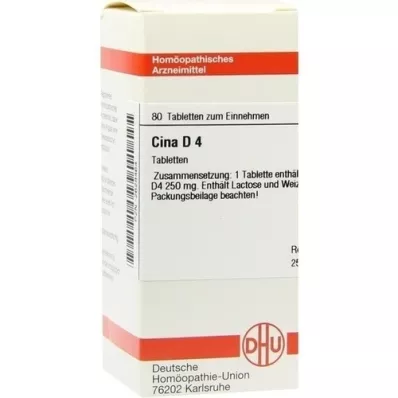 CINA D 4 tablete, 80 ST CINA D 4 tablete, 80 ST