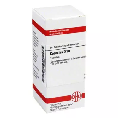COCCULUS D 30 tableta, 80 kom COCCULUS D 30 tableta, 80 kom