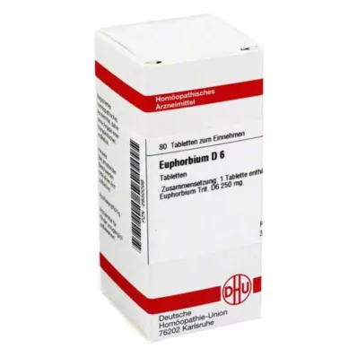 EUPHORBIUM D 6 tableta, 80 kom EUPHORBIUM D 6 tableta, 80 kom