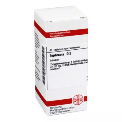 EUPHRASIA D 2 tablete, 80 kom