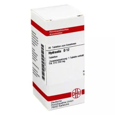 HYDRASTIS D 12 tableta, 80 kom