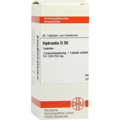 HYDRASTIS D 30 tableta, 80 kom