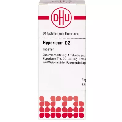 HYPERICUM D 2 tablete, 80 kom