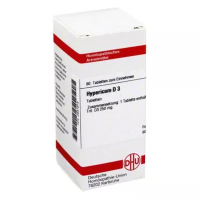 HYPERICUM D 3 tablete, 80 kom