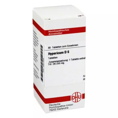 HYPERICUM D 6 tableta, 80 kom HYPERICUM D 6 tableta, 80 kom