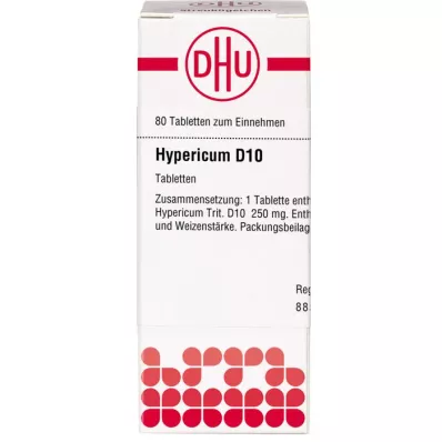 HYPERICUM D 10 tableta, 80 kom