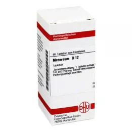 MEZEREUM D 12 tableta, 80 kom