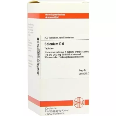 SELENIUM D 6 tablete, 200 ST SELENIUM D 6 tablete, 200 ST