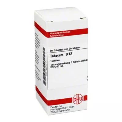 TABACUM D 12 tableta, 80 kom