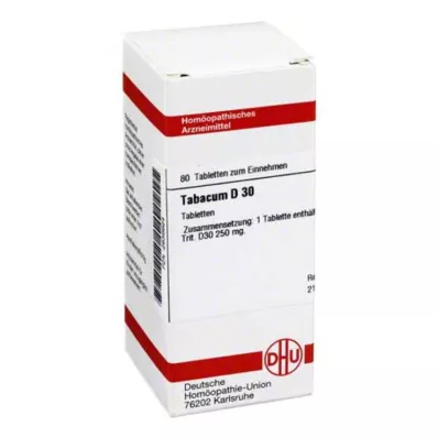 TABACUM D 30 tableta, 80 kom