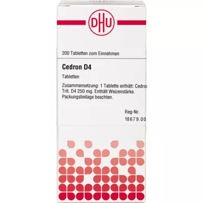 CEDRON D 4 tablete, 200 kom