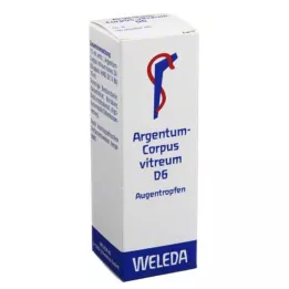 ARGENTUM CORPUS Vitreum D 6 kapi za oči, 10 ml