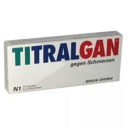 TITRALGAN Tablete protiv bolova, 10 kom