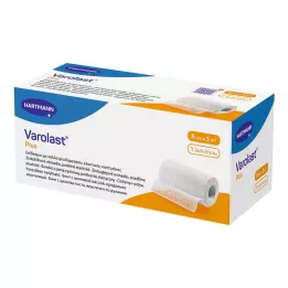 VAROLAST Plus cink ljepljivi zavoj 8 cmx5 m, 1 kom
