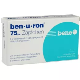 BEN-U-RON 75 mg čepića, 10 sati