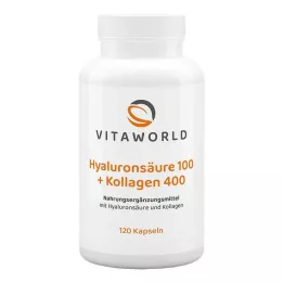HYALURONSÄURE 100+Collagen 400 kapsula, 120 kom