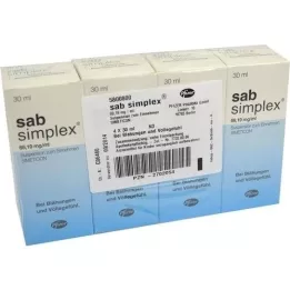 SAB Simplex suspenzija za uzimanje, 4x30 ml