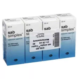 SAB simplex oralna suspenzija, 4X30 ml