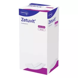 ZETUVIT Upijajuće komprese sterilne 10x20 cm, 25 kom