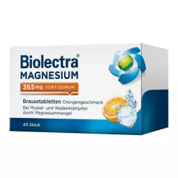BIOLECTRA Magnezij 365 mg fortissimum Orange, 40 kom