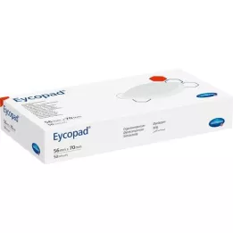 EYCOPAD Komprimira za oči 56x70 mm Unsteril, 50 ST