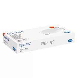 EYCOPAD Komprese za oči 56x70 mm nesterilne, 50 kom