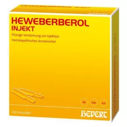 HEWEBERBEROL Ubrizgavanje ampula, 100 ST