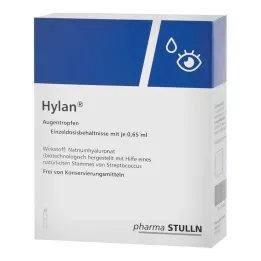 HYLAN 0,65 ml kapi za oči, 60 kom