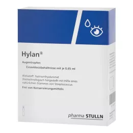 HYLAN 0,65 ml kapi za oči, 120 kom