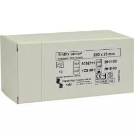 AMBIX Safe-Can Portpunkt.Kan.22 Gx25 mm ravni, 10 kom